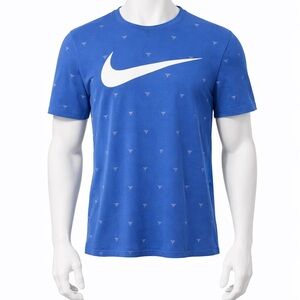 Nike Blue Short Sleeve Dry-fit Tee